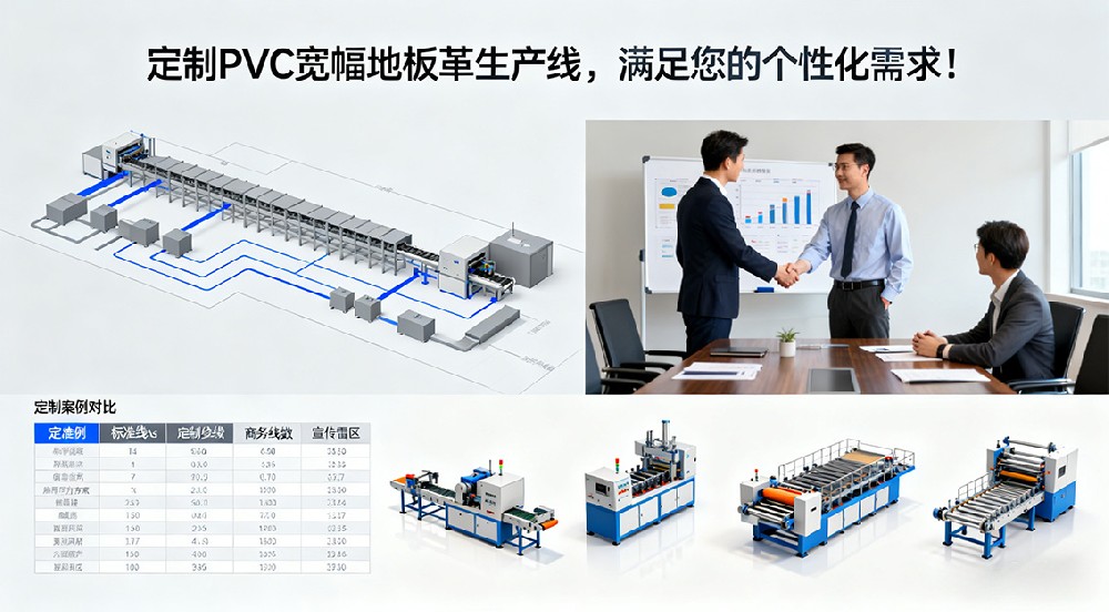 定制PVC寬幅地板革生產(chǎn)線，滿足您的個(gè)性化需求！