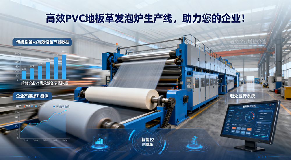 高效PVC地板革發(fā)泡爐生產(chǎn)線，助力您的企業(yè)！