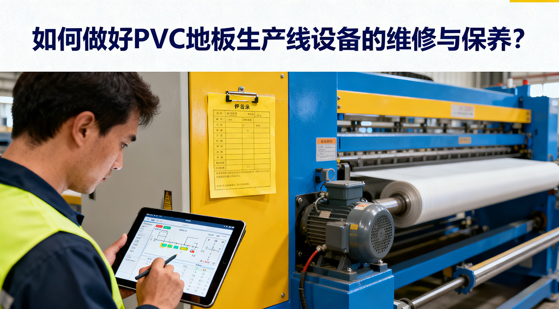20260107如何做好PVC地板生產(chǎn)線設(shè)備的維修與保養(yǎng)？.jpg
