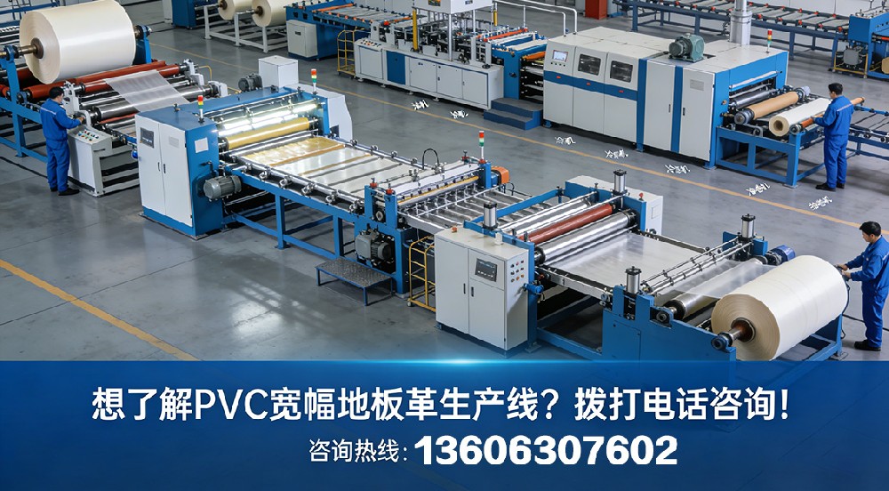 想了解 PVC 寬幅地板革生產(chǎn)線？撥打電話咨詢！