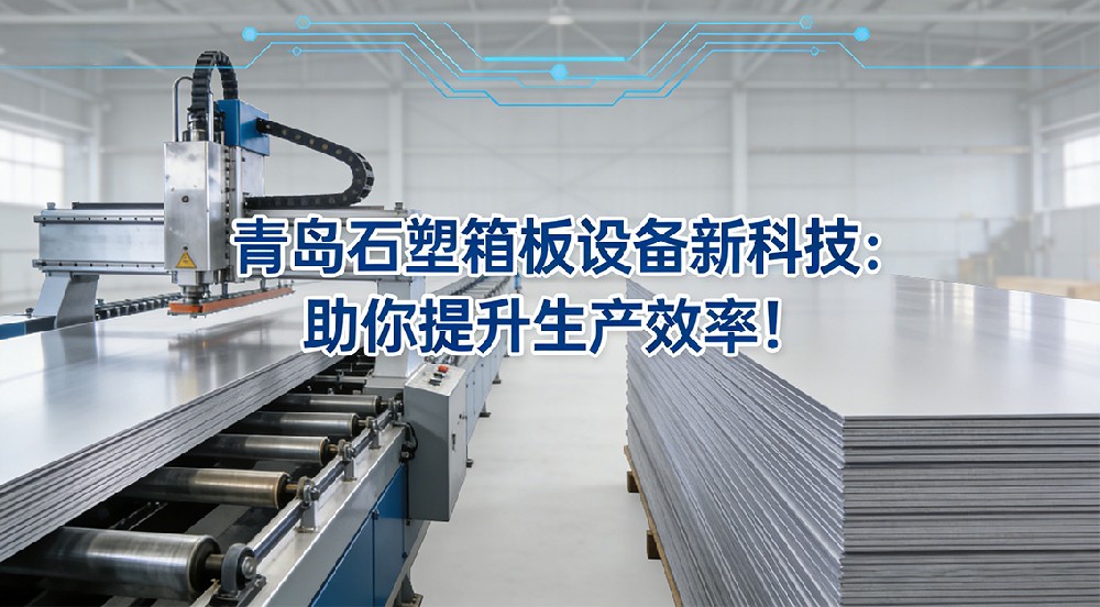 青島石塑箱板設(shè)備新科技：助你提升生產(chǎn)效率！