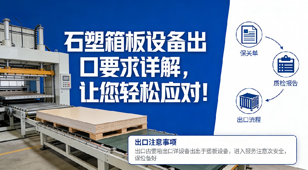 石塑箱板設(shè)備出口要求詳解，讓您輕松應(yīng)對！