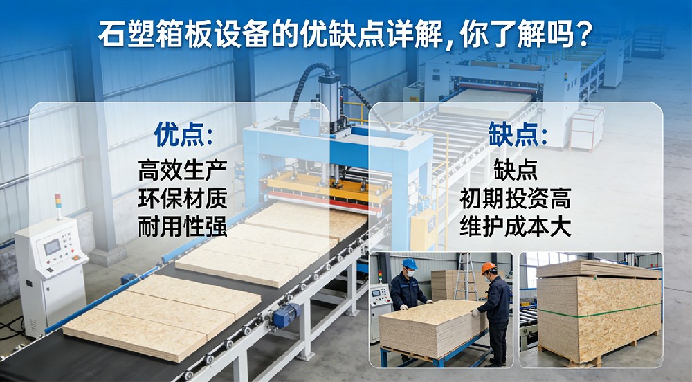 石塑箱板設(shè)備的優(yōu)缺點(diǎn)詳解，你了解嗎？