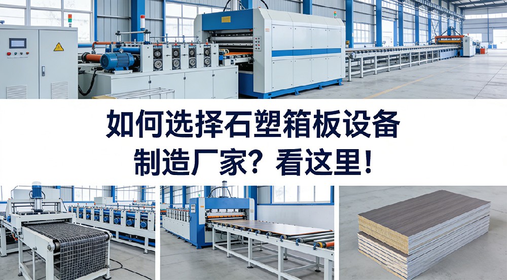 如何選擇石塑箱板設(shè)備制造廠家？看這里！